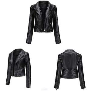 แจ็กเก็ตหนังแท้สำหรับผู้หญิงแจ็กเก็ตหนังแท้ - Product Image 4