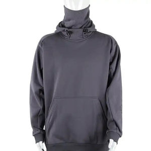 Vente en gros Streetwear Pullover Sweats à capuche thermiques avec couvre-visage pour hommes masqués Sweats à capuche à capuche épais et à coupe ajustée - Product Image 2