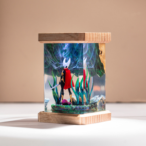 Lámpara de Resina Epoxi Personalizada, Lámpara de Resina Epoxi, Lámpara de Arte de Madera y Resina, Lámpara de Noche Personalizada, Regalo Hecho a Mano, Halloween - Product Image 6