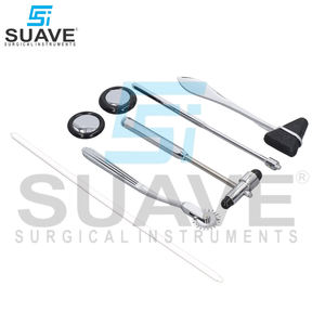 SUAVE INSTRUMENTS DE CHIRURGIE Ensemble de marteaux neurologiques manuels polyvalents Kit de diagnostic en acier inoxydable Évaluations neurologiques - Product Image 4
