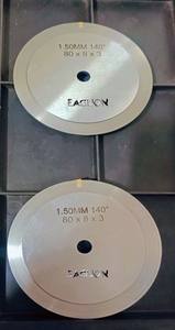 Outils diamantés en forme de V de 80mm de diamètre pour la fabrication de bijoux Bijoux de coupe de taille de diamant de 1mm à 3mm - Product Image 5