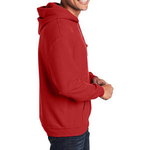 2025 Premium surdimensionné hommes pull à capuche personnalisé imprimé Double couche coton thermique 100% coton grande taille pour l'hiver - Product Image 3