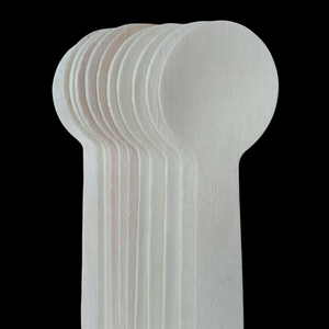 Cuillères en bois jetables les plus vendues, ensemble biodégradable pour la cuisine, cuillère à miel en bois - Product Image 6