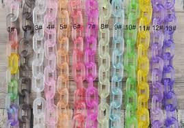 Chaîne à maillons en résine artisanale de haute qualité pour décoration murale - Product Image 5