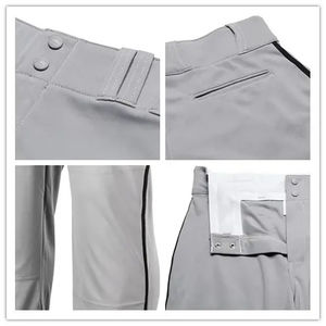 Pantalons de baseball respirants de haute qualité pour jeunes, unisexe, design sublimé, logo personnalisé, antibactérien, vente en gros, 5XL grande taille - Product Image 2