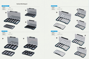 Boîte de pêche à la <span class=keywords><strong>mouche</strong></span> transparente à double face en plastique ABS pour nymphes et banderoles - Product Image 6