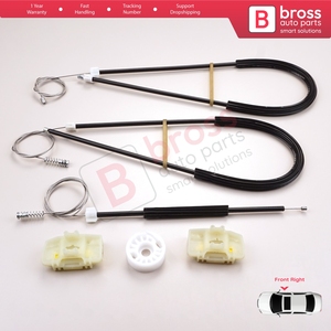Kit de réparation de lève-vitre électrique BWR828, côté droit, pour Ibiza MK4 6J5 6P1 6J1 6P5 2008-2017, 2/3 portes, HB Coupé 6J3837402 - Product Image 2