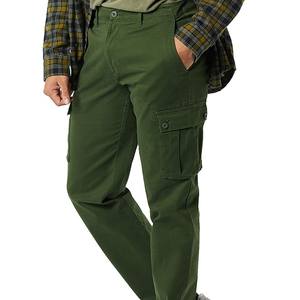 Pantalon tactique élastique décontracté pour hommes, pantalon de créateur personnalisé, solide et droit multi-poches, pantalon cargo d'extérieur avec logo, taille plate devant - Product Image 4