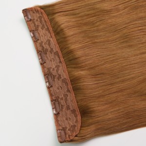 Extensions de cheveux à clips invisibles sans couture, cheveux humains vierges russes 100% naturels, double trame, qualité supérieure, vente en gros - Product Image 5