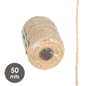 Corda di Sisal N.1 a 2 Capi (Bobina 220 gr.) / 50 m.) - Product Image 4