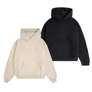 Sudadera con capucha de gran tamaño con costuras fuertes, sudaderas ultrasuaves para mujer, ropa de moda para hombre, Sudadera con capucha de algodón de Color personalizado hecha en Vietnam - Product Image 1