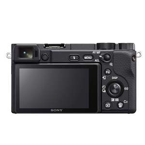 Cámara sin Espejo A6400 de Velocidad Extrema con Lente de 18-135 mm, Paquete con Memoria de 64 GB, 28 Artículos - Cámaras Digitales Usadas - Product Image 1