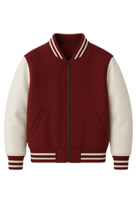 Veste Letterman pour hommes Premium Quality Casual Wear High Stander Fabric Fashion Clothing Solid Color Stylish Winter Outerwear - Product Image 6