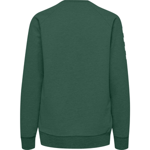 Brushed Interior Fleece Women <b>Sweatshirt</b> Plain Crewneck Casual <b>Long</b> Sleeve Pullover Daily Loose Fit Comfortable Outerwear Top - Product Image 3