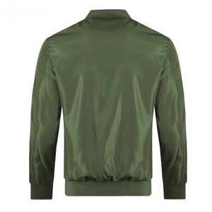 Chaqueta Bomber Premium Personalizada para Hombre, Antibacteriana, 100% Poliéster, con Cierre, Ropa Exterior Informal, Chaqueta Bomber de Otoño para Hombre - Product Image 6