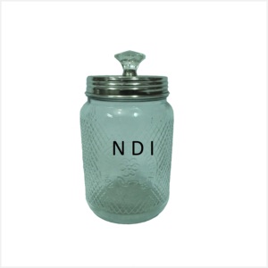 Tarro de cristal hecho a mano contenedor de comida decorativo más vendido con tapa para almacenamiento de condimentos - Product Image 5