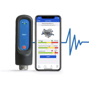 Capteur QuickCollect précis CMDT 391-EX-PRO-K-SL pour zones dangereuses, vibromètre Bluetooth + conseiller de conditionnement des machines - P - Product Image 2