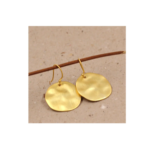 Joyería Pendientes de latón Pendientes de círculo grande Aros Pendientes llamativos para un producto de calidad duradero de tamaño personalizado - Product Image 1