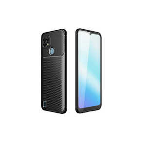Étui de protection en silicone noir fin JoieCreatif pour Realme C21, emballage de vente au détail, coque arrière antichoc pour téléphone portable 11pro - Product Image 1