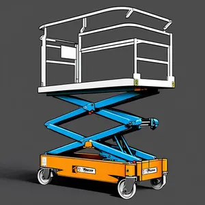Plataforma Elevadora de Tijera de 220V en Nueva Condición para Construcción Industrial y Fabricación, Marca Tradivas, Potencia de 10 kW, Garantía de 2 Años - Product Image 2
