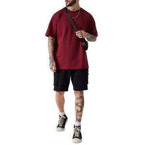 เสื้อยืดแขนสั้นพิมพ์โลโก้สำหรับผู้ชายผ้าฝ้าย100% ออกแบบได้ตามต้องการ - Product Image 2