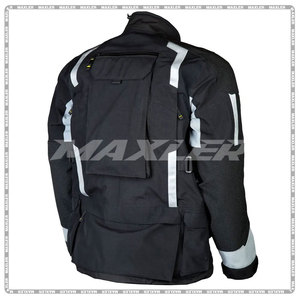 Nouvelle veste de moto longue pour homme, pour le tourisme, la course, en textile imperméable, équipement de moto complet - Product Image 1