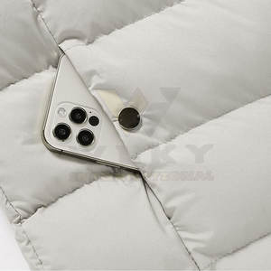 Veste à bulles professionnelle pour hommes en gros avec logo personnalisé tissu à capuche de haute qualité longue condition neuve - Product Image 4