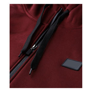 Sudadera con capucha de gran tamaño de algodón pesado de alta calidad para hombre 400-500 Gsm para Puff Print Logo Streetwear Sudadera con capucha de lana para hombre - Product Image 3