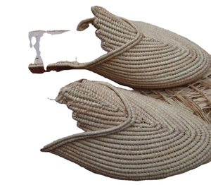 รองเท้าโลฟเฟอร์ Raffia โมร็อกโกทำด้วยมือ - Product Image 1