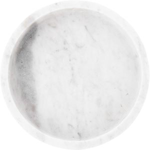 Plateau de courtoisie moderne de luxe plateau de salle de bain en marbre blanc naturel usage domestique organisation bijoux cosmétiques essentiels décoratifs - Product Image 3