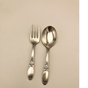 Hot Selling & Stylish Cutlery Spoon & <b>Fork</b> Set Flatware Brass Kitchenware for Home Decoration & Weddings Gatherings - Product Image 1