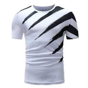 Camisetas Personalizadas de Algodón Orgánico Transpirable para Hombre, Estilo Veraniego, Moda Casual, Formal, para Exteriores, Ropa Urbana - Product Image 4