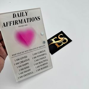 Outils de cils personnalisés de la meilleure qualité Affirmations quotidiennes Durable Square Flower Butterfly Service OEM Logo personnalisé - Product Image 5