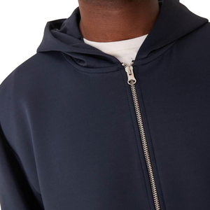 Sudaderas personalizadas con cremallera de algodón de alta calidad sudaderas con cremallera de peso pesado dobladillo elástico sudaderas con cremallera - Product Image 2