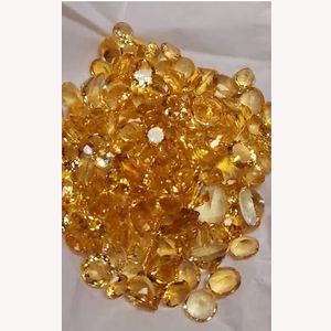 162 Uds citrino Natural 9x7 10x8 11x9 14x10mm ovalado 8-10mm redondo 8x6 9x7 10x8 14x10mm baguette Facet 430 Cts lote de piedras preciosas US $181 - Product Image 2