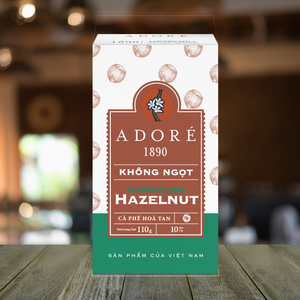 ชุดของขวัญกาแฟสำเร็จรูปคาปูชิโน่กลิ่นหอมดั้งเดิมของ100% เวียดนามพร้อมกล่องเก็บ8กล่อง24เดือน - Product Image 3