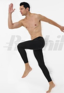 เลกกิ้งออกกำลังกายฟิตแห้งพอดีตัวสำหรับผู้ชายอุปกรณ์ฟิตเนสสำหรับวิ่งออกกำลังกายรุ่นใหม่ - Product Image 4