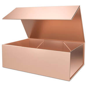 Boîte cadeau avec couvercle à fermeture magnétique Cadeaux de demoiselle d'honneur Cadeaux d'anniversaire mignons Carton de qualité supérieure - Product Image 1