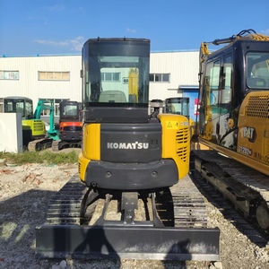 รถขุดขนาดเล็ก Komatsu PC55 มือสอง น้ำหนัก 5.5 ตัน 4989.52 กก. ขายชิ้นส่วนเครื่องยนต์หลักและปั๊ม - Product Image 5