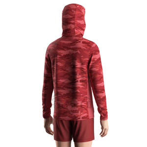 Personalizado al por mayor de la sublimación de protección de la pesca de manga larga de los hombres sudaderas con capucha de pesca de secado rápido de alta calidad - Product Image 6