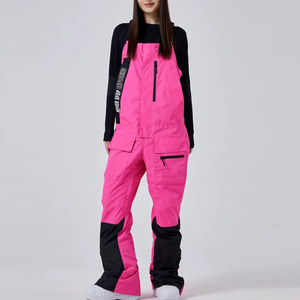 2025 bavoirs et pantalons de ski de neige pour femmes | Combinaison de snowboard imperméable réglable | Vêtements de ski chauds isolés Ripstop pour les sports d'hiver - Product Image 3