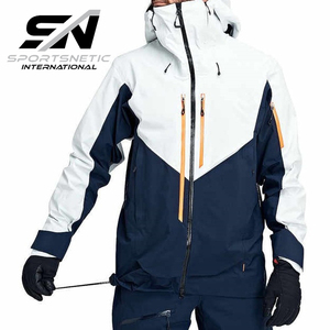 Chaqueta de Nieve Deportiva Unisex de Alta Calidad, Impermeable, con Capucha, Cierre Frontal, Color Sólido, Cálida, en Oferta - Product Image 5