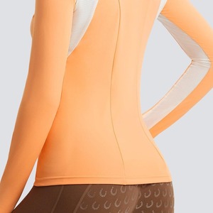 Chemise d'équitation respirante pour femmes, manches longues, sous-vêtements de base pour l'équitation, fabrication OEM, personnalisable - Product Image 5