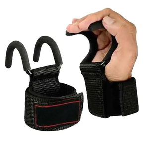 GAF Power Crochets d'haltérophilie Poignées d'entraînement pour gymnastique Bretelles rembourrées Crochets d'entraînement pour hommes et femmes - Product Image 3