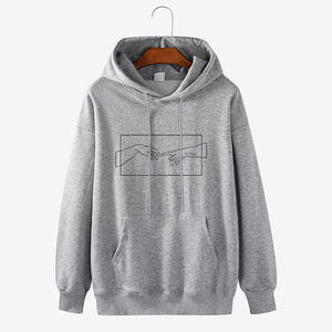 Sudadera con Capucha Personalizada para Hombre, Unisex, Talla Grande, 100% Algodón, Forro Polar Transpirable, Impresión Serigrafiada, Sudadera de Invierno - Product Image 1