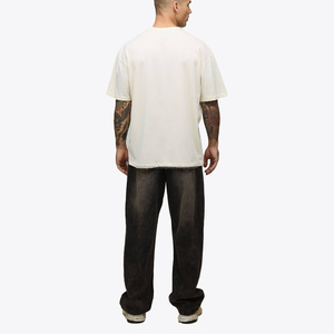 T-shirt personnalisé pour homme, fabrication directe d'usine, 100% coton, manches longues, col rond, impression numérique, écologique, séchage rapide, respirant, haute qualité - Product Image 1