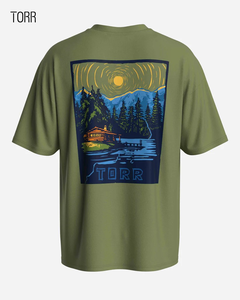 Camiseta Extra Grande para Hombre con Logotipo Personalizado, Premium 100% Algodón 240 GSM, Diseño Multicolor con Hombros Caídos, Estampado Gráfico Tejido - Product Image 6