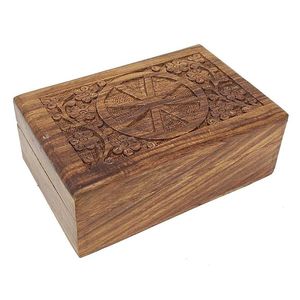 Antique Design Solid <b>Wood</b> Gift Box and <b>Jewellery</b> Box for Home Decor for Christmas Decoration - Product Image 3