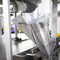 Máquina de procesamiento de sal de pesaje automático y empaquetadora de bolsas vertical de bajo costo