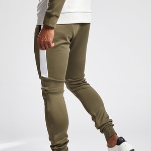 Custom Logo <b>Full</b> <b>Zip</b> <b>up</b> <b>Hoodies</b> Men Polyester Sportswear Jogger Tracksuit Two Pieces Men Wholesale Sweatsuit - Product Image 3